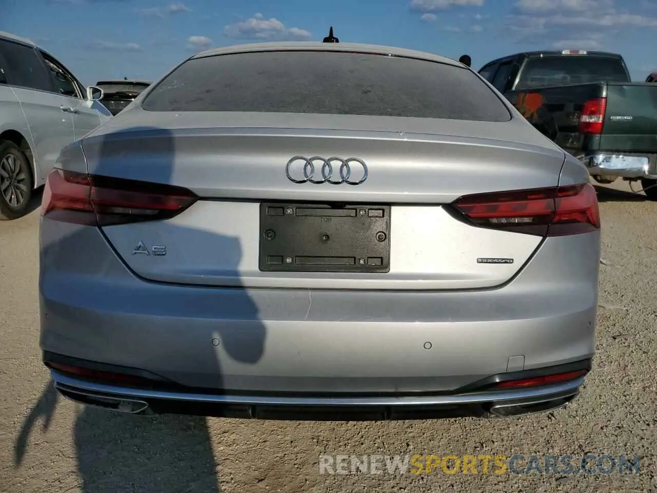 6 Photograph of a damaged car WAUCBCF50NA034966 AUDI A5 2022