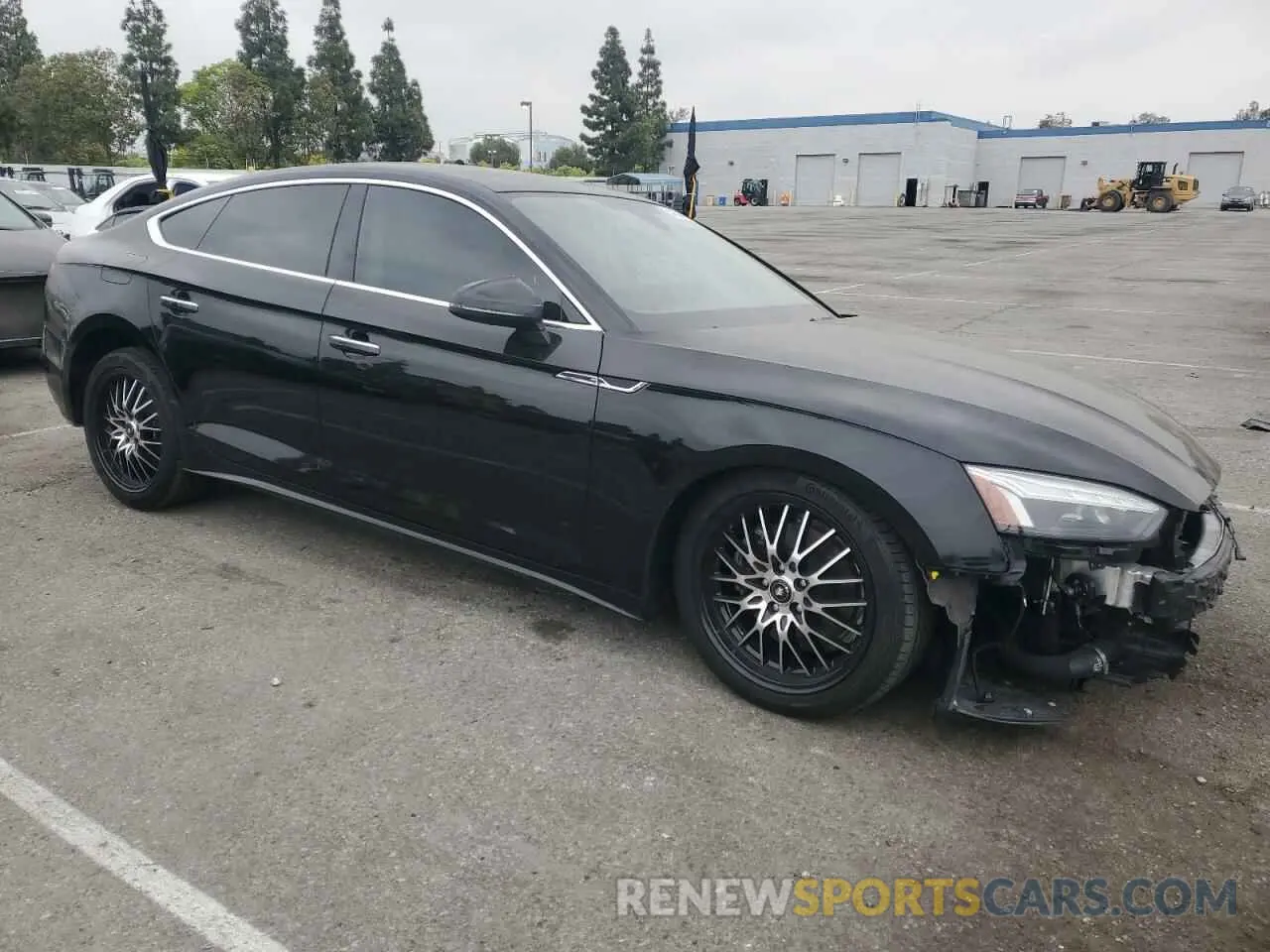 4 Photograph of a damaged car WAUCBCF53NA006255 AUDI A5 2022