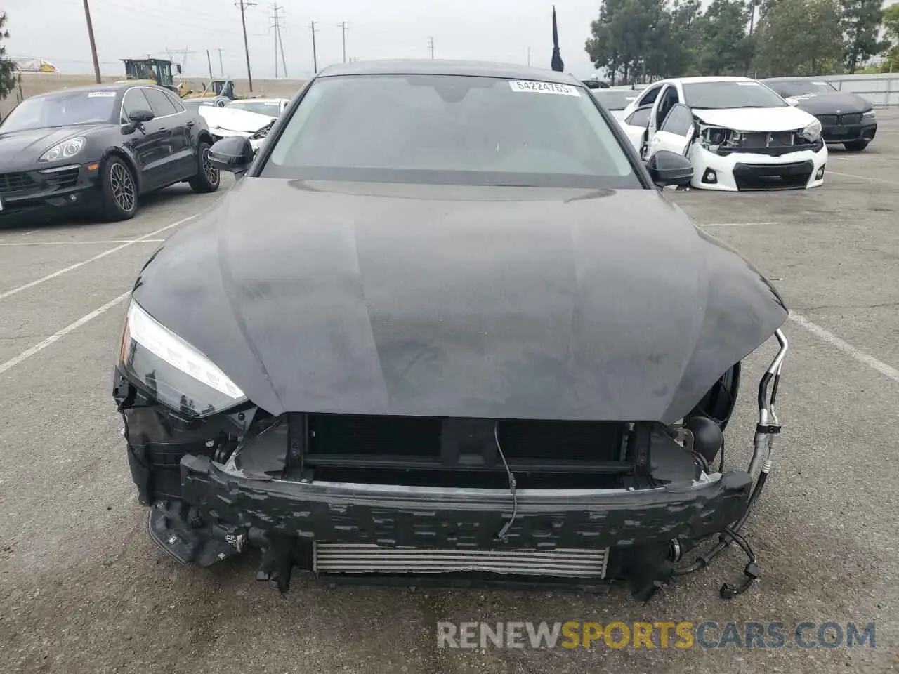 5 Photograph of a damaged car WAUCBCF53NA006255 AUDI A5 2022