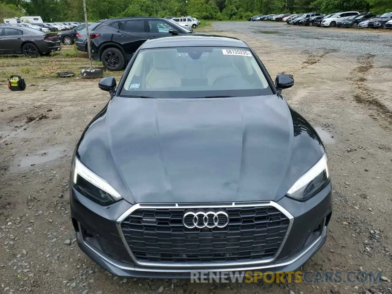 5 Photograph of a damaged car WAUCBCF57NA027982 AUDI A5 2022