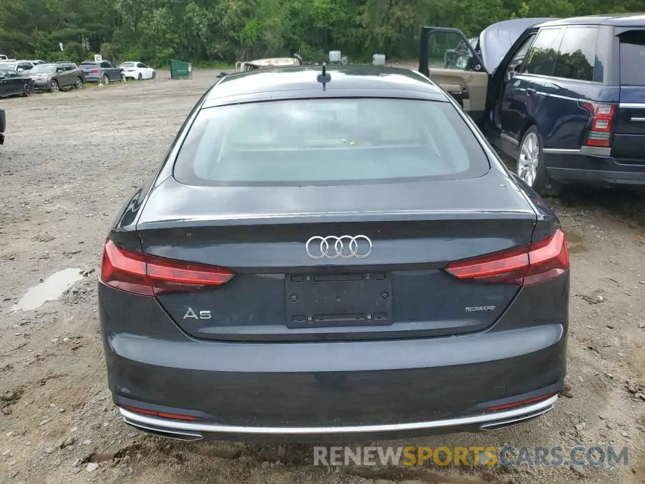 6 Photograph of a damaged car WAUCBCF57NA027982 AUDI A5 2022