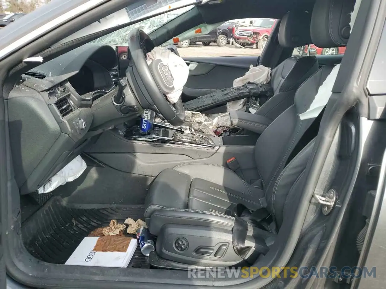 7 Photograph of a damaged car WAUFACF50NA024891 AUDI A5 2022