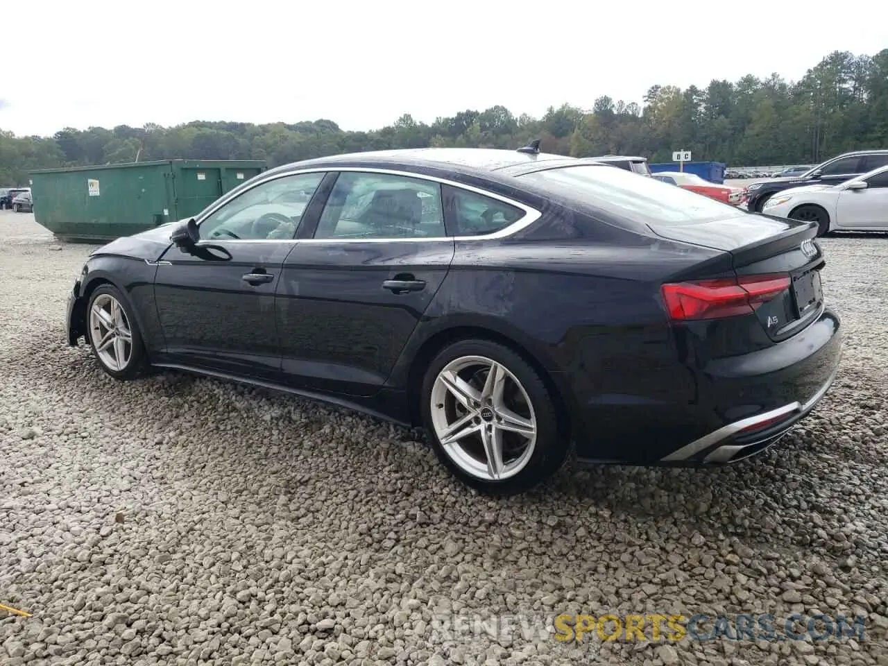 2 Photograph of a damaged car WAUFACF51NA015603 AUDI A5 2022