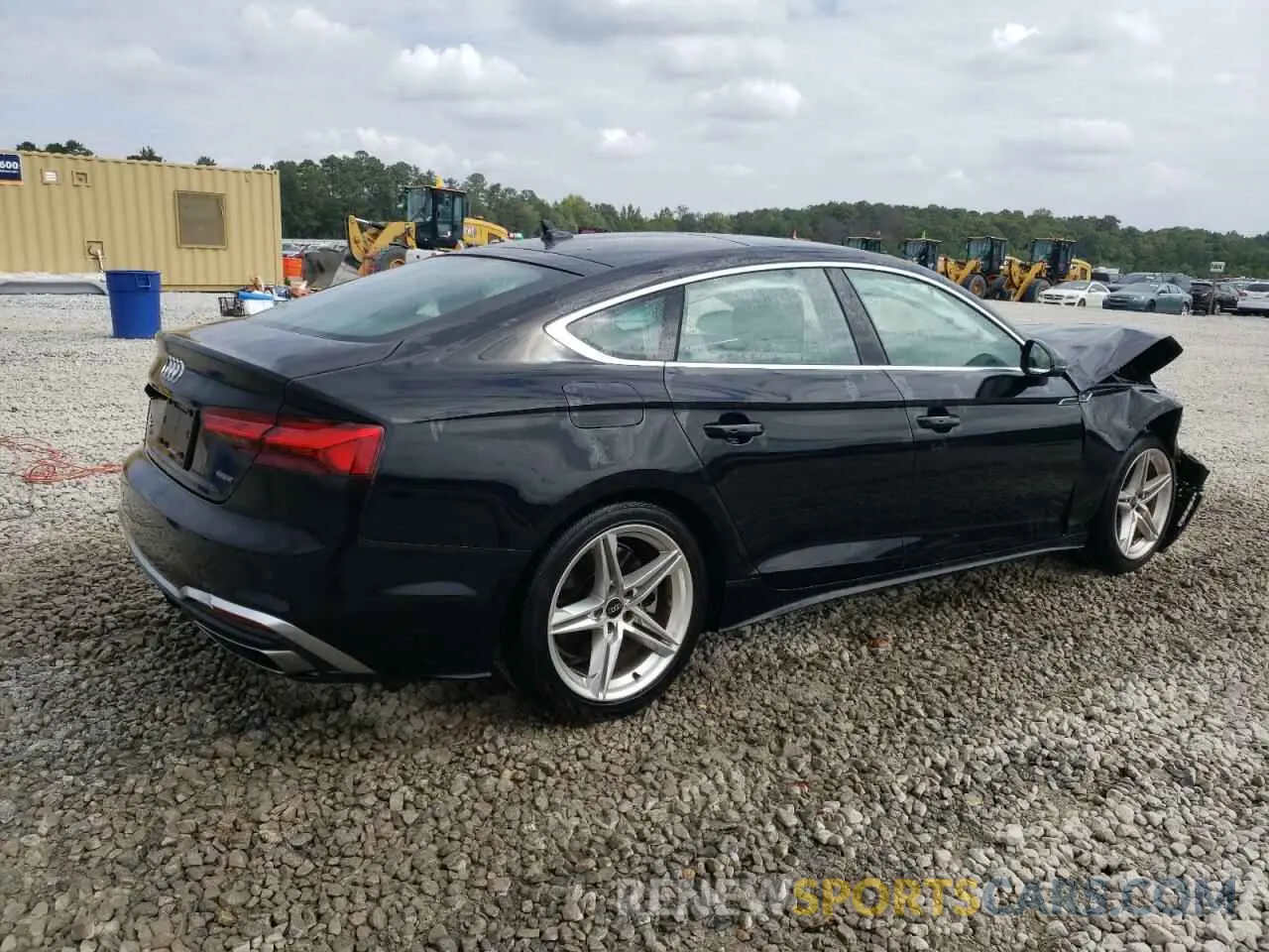 3 Photograph of a damaged car WAUFACF51NA015603 AUDI A5 2022