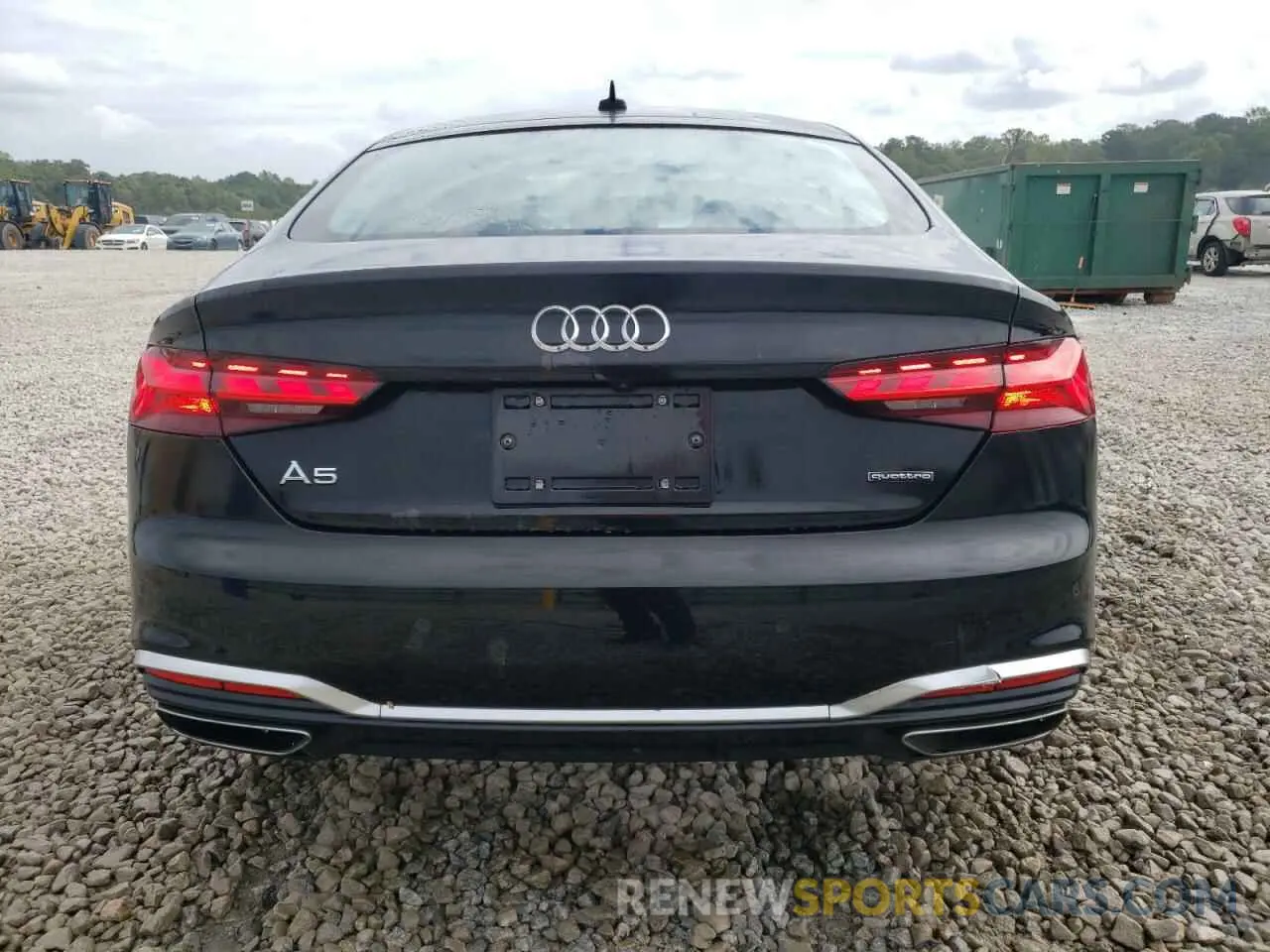 6 Photograph of a damaged car WAUFACF51NA015603 AUDI A5 2022