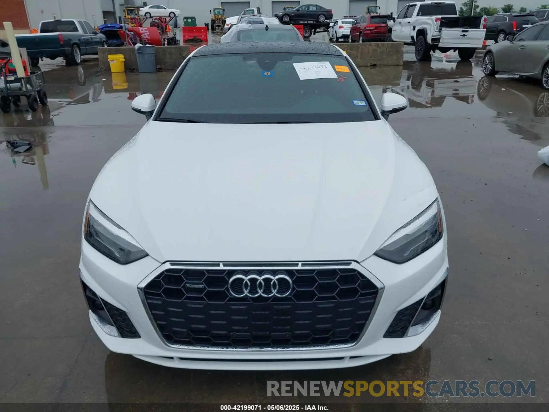 12 Photograph of a damaged car WAUSAAF52NA031196 AUDI A5 2022