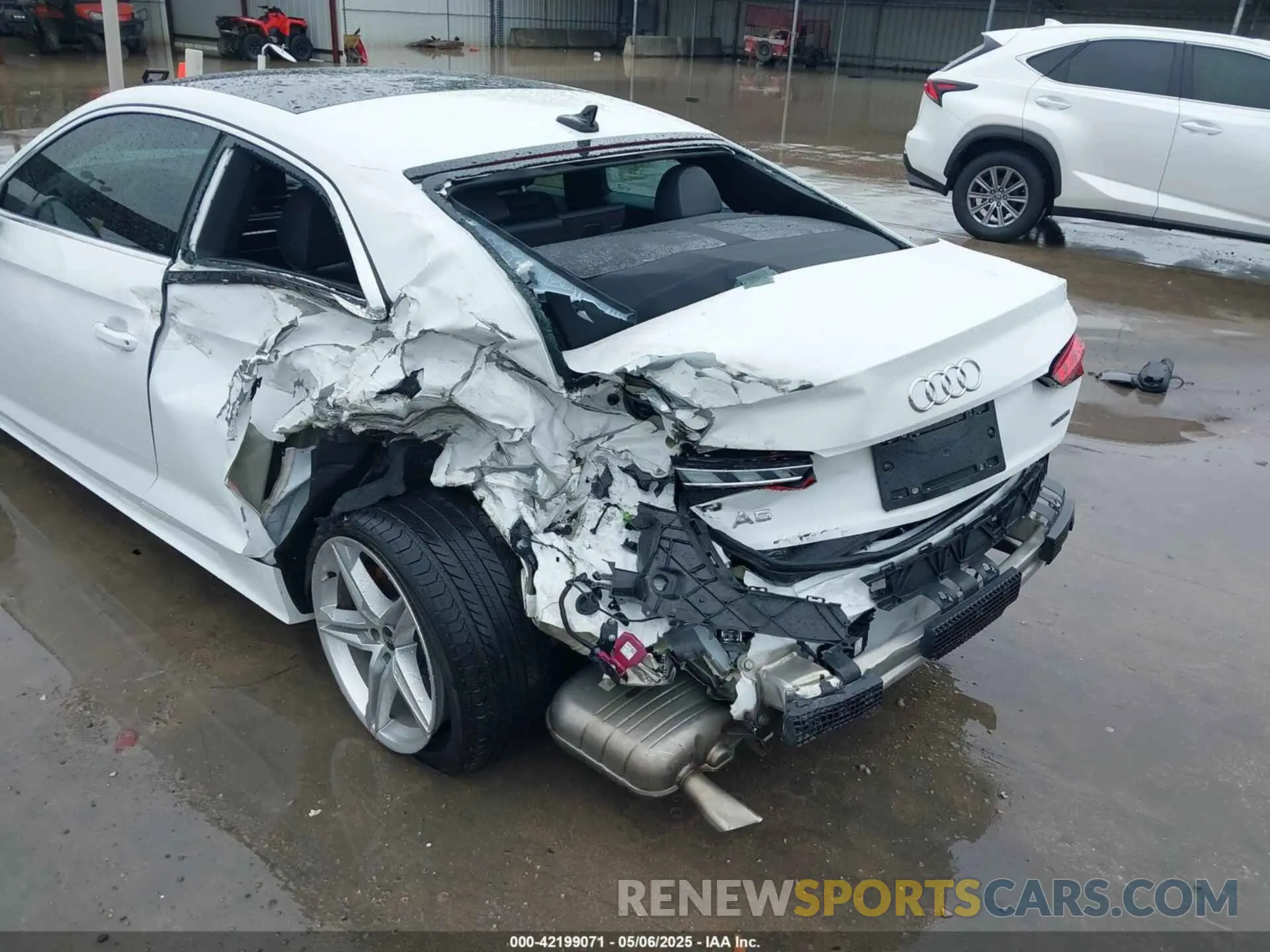 6 Photograph of a damaged car WAUSAAF52NA031196 AUDI A5 2022