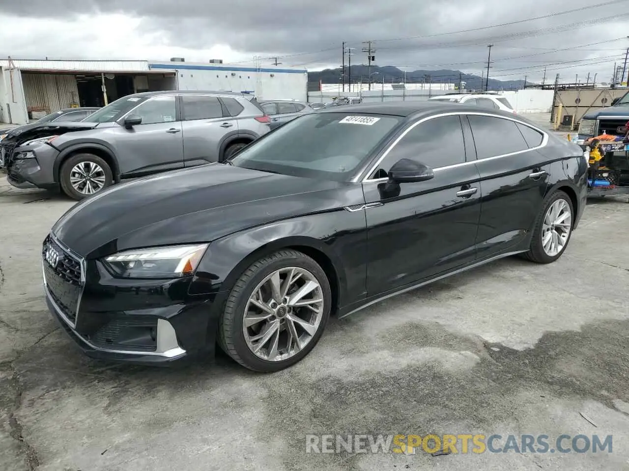 1 Photograph of a damaged car WAUABCF50PA026120 AUDI A5 2023