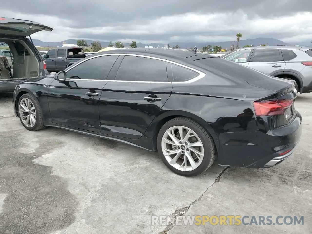 2 Photograph of a damaged car WAUABCF50PA026120 AUDI A5 2023