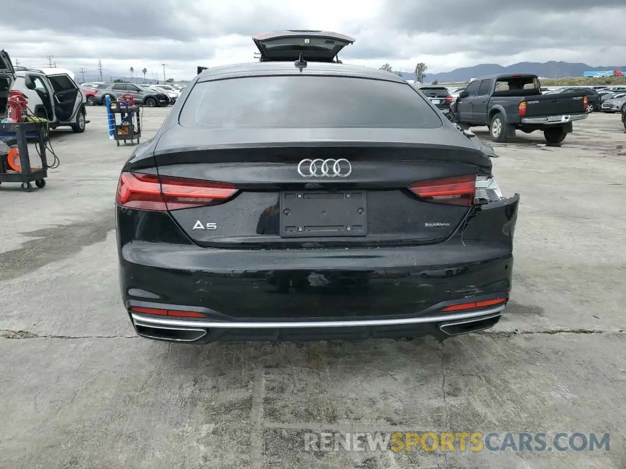 6 Photograph of a damaged car WAUABCF50PA026120 AUDI A5 2023