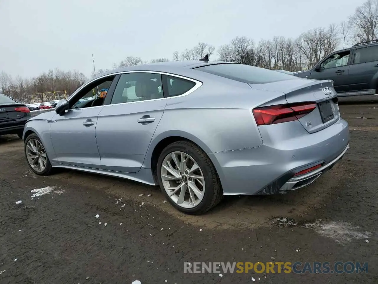 2 Photograph of a damaged car WAUABCF52PA027060 AUDI A5 2023