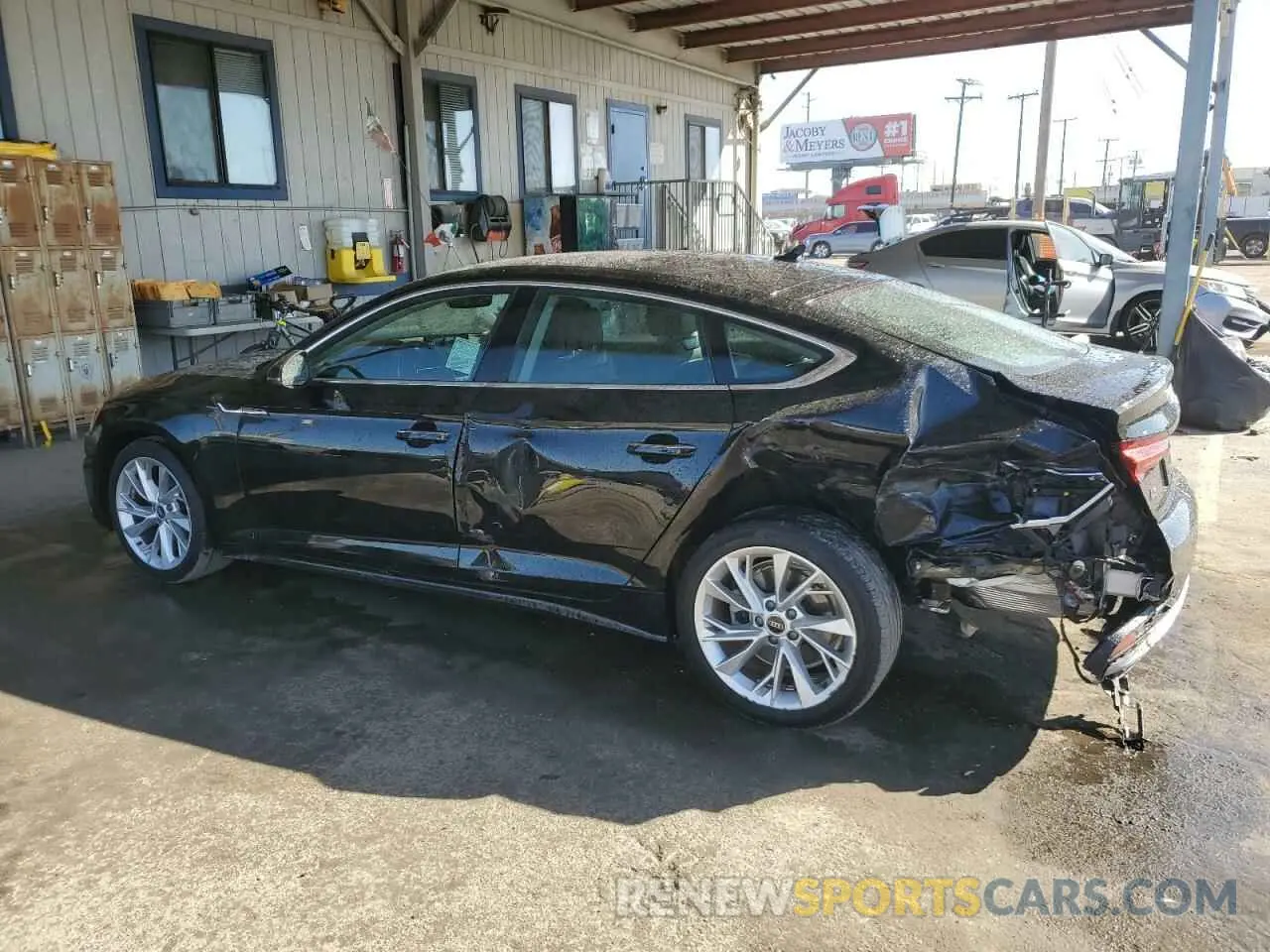 2 Photograph of a damaged car WAUABCF59PA027069 AUDI A5 2023
