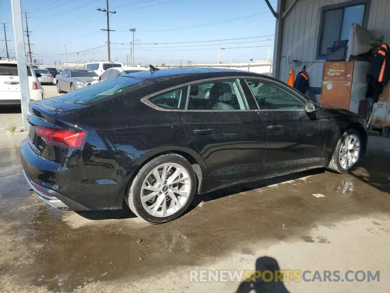 3 Photograph of a damaged car WAUABCF59PA027069 AUDI A5 2023