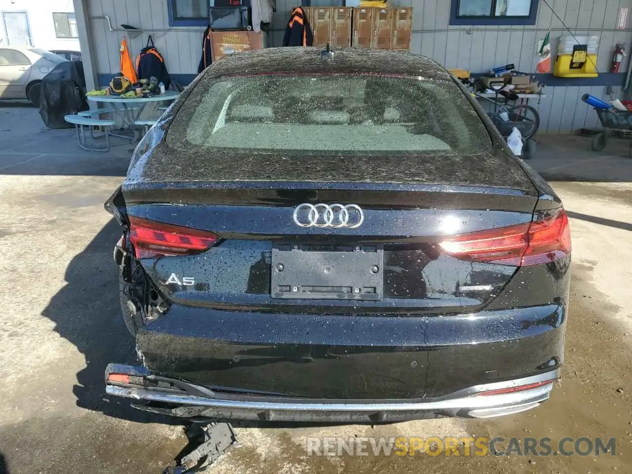 6 Photograph of a damaged car WAUABCF59PA027069 AUDI A5 2023