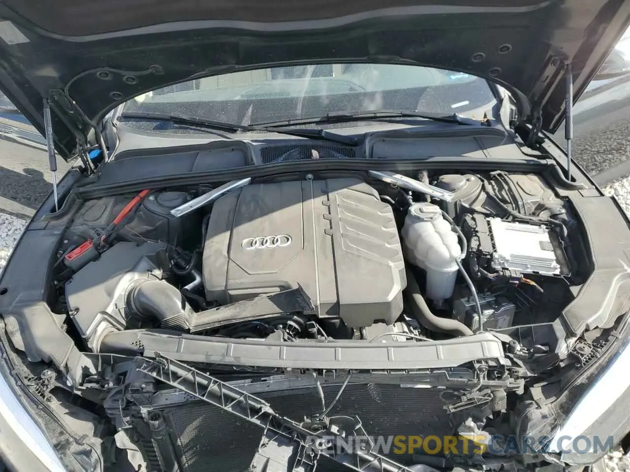 11 Photograph of a damaged car WAUABCF5XPA022060 AUDI A5 2023