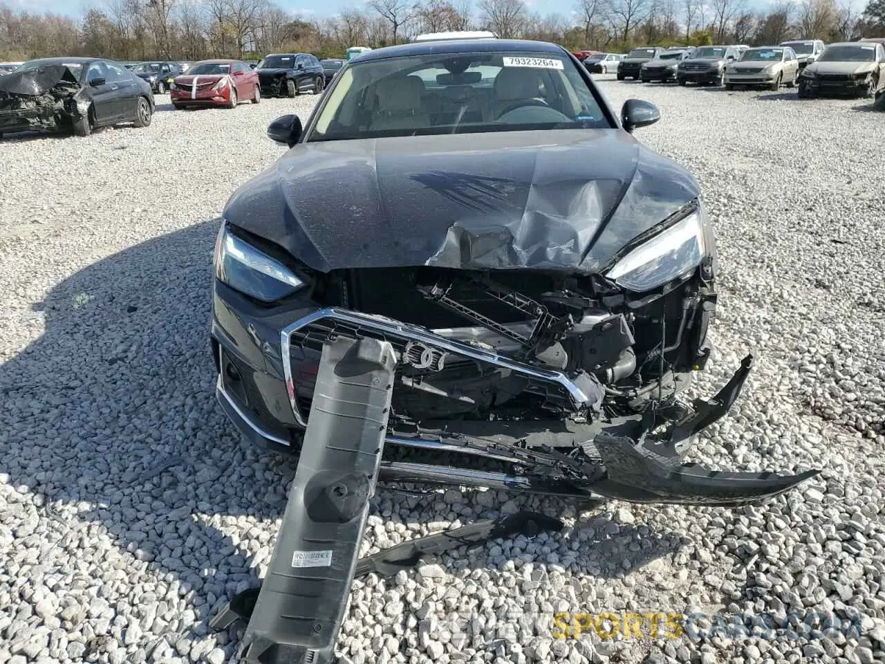 5 Photograph of a damaged car WAUABCF5XPA022060 AUDI A5 2023