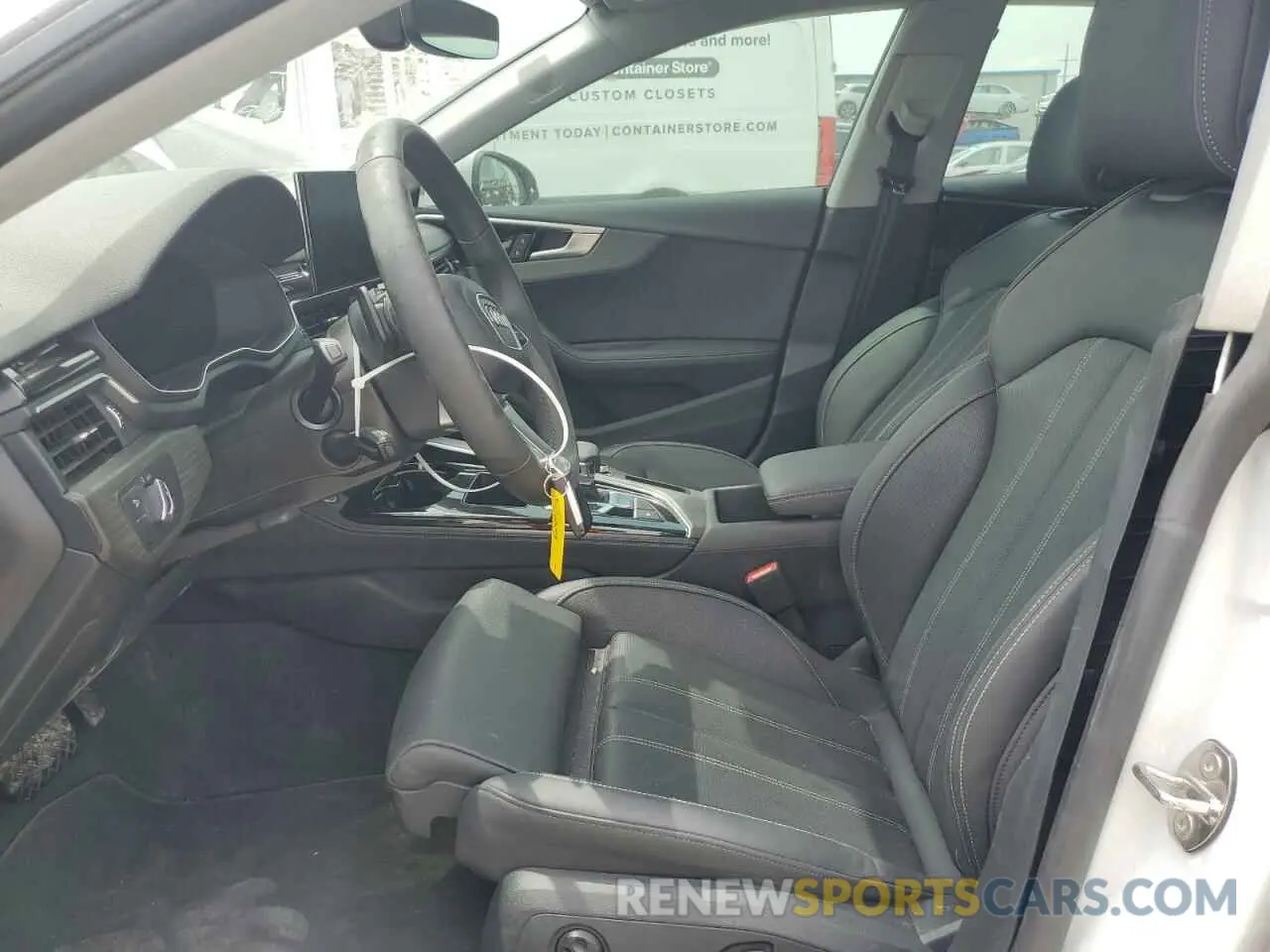 7 Photograph of a damaged car WAUCBCF51PA017385 AUDI A5 2023
