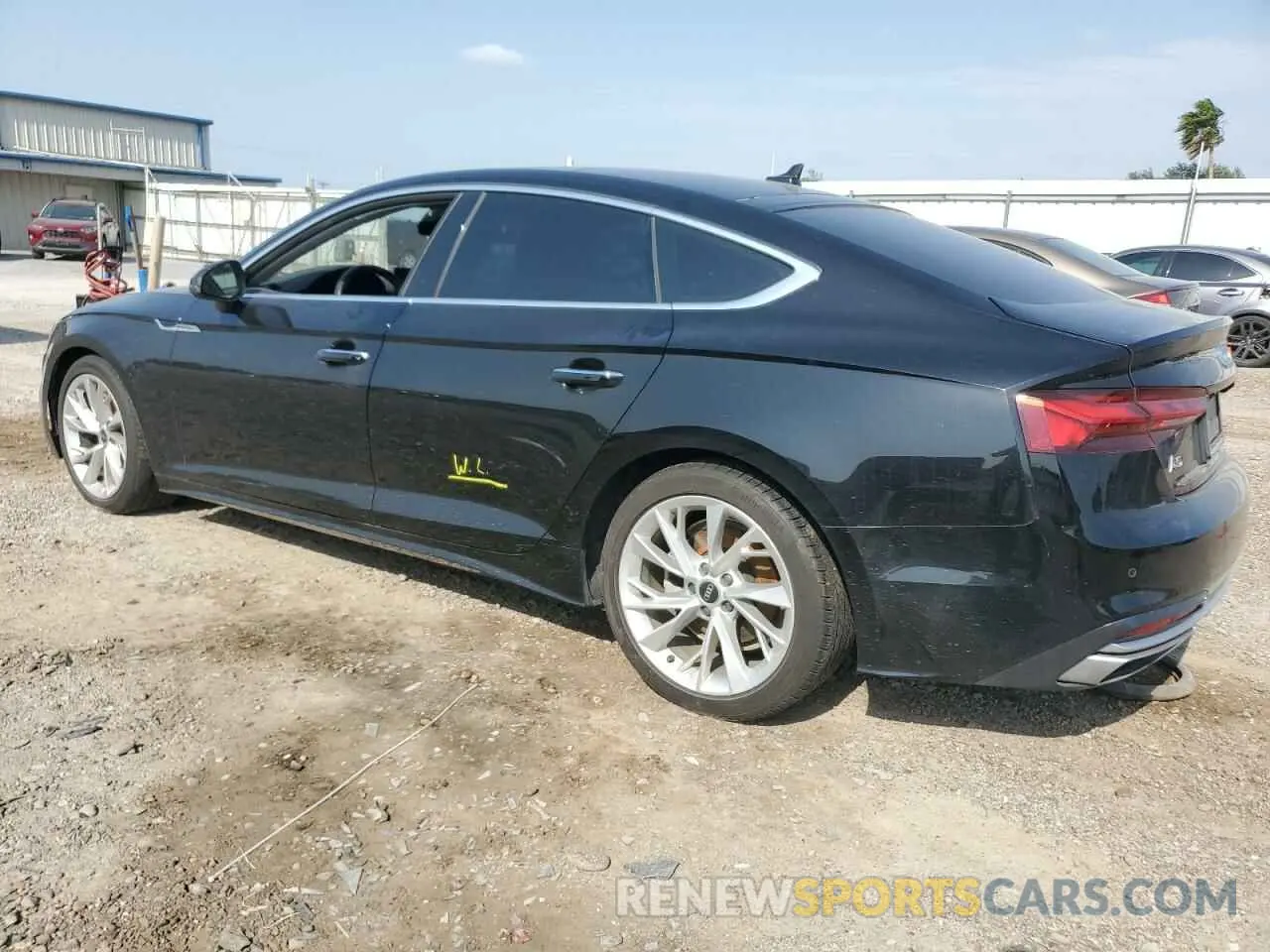 2 Photograph of a damaged car WAUCBCF51PA036244 AUDI A5 2023