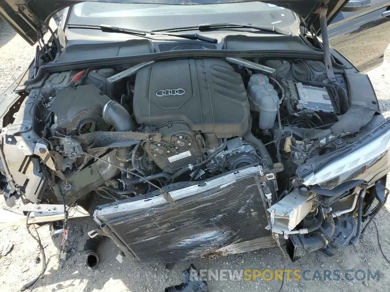11 Photograph of a damaged car WAUCBCF54PA012407 AUDI A5 2023