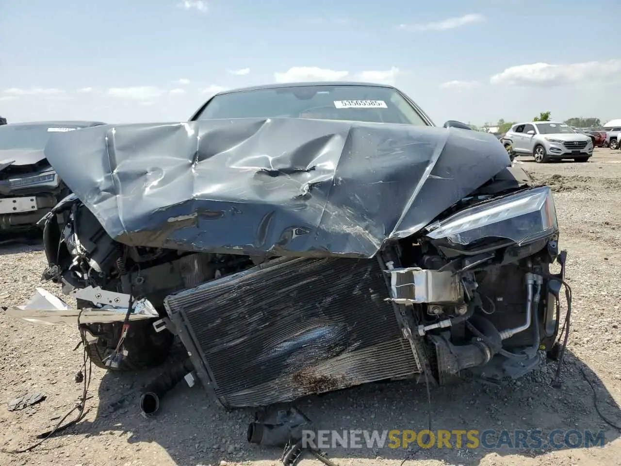 5 Photograph of a damaged car WAUCBCF54PA012407 AUDI A5 2023