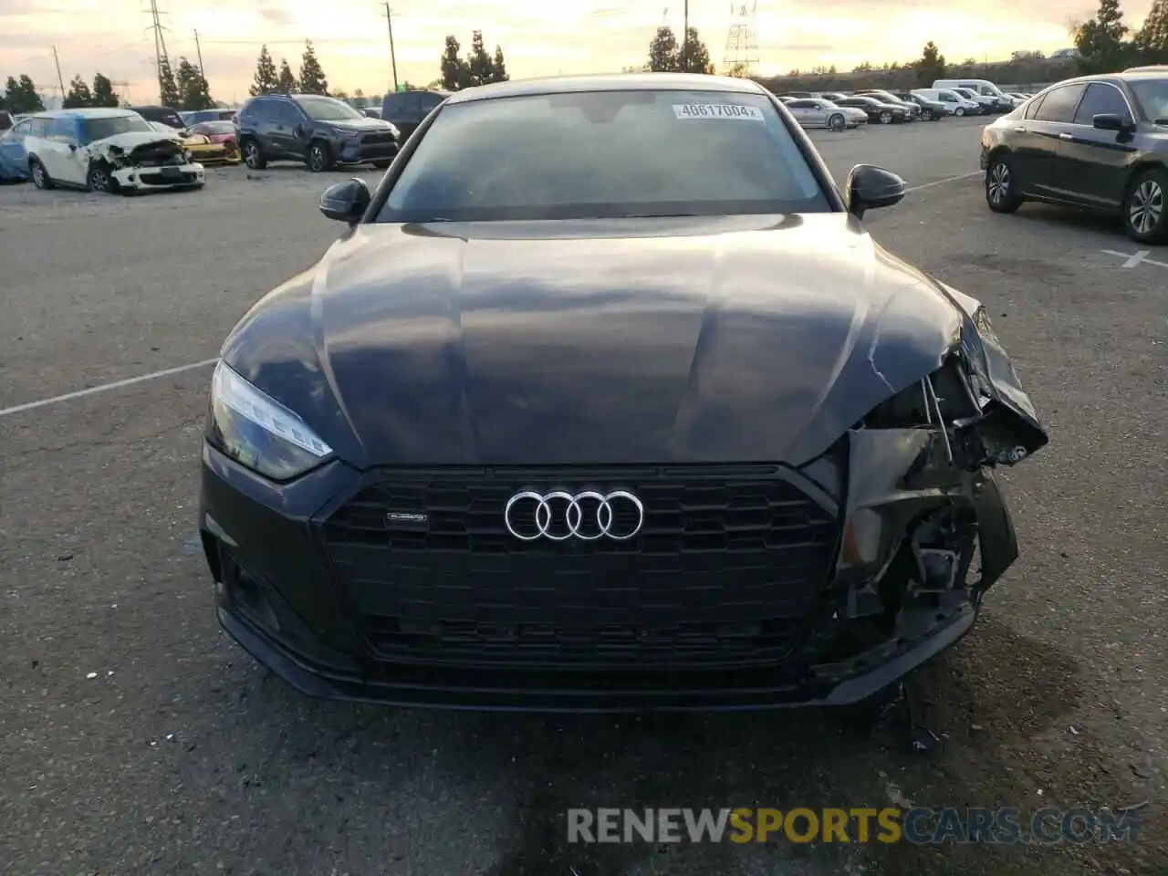 5 Photograph of a damaged car WAUCBCF56PA004700 AUDI A5 2023