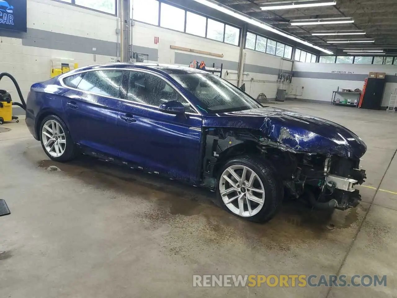 4 Photograph of a damaged car WAUDACF50PA054600 AUDI A5 2023