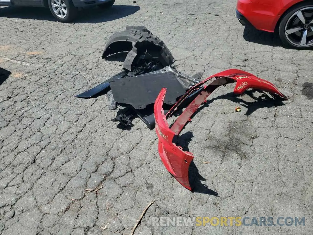 12 Photograph of a damaged car WAUEACF50PA012352 AUDI A5 2023