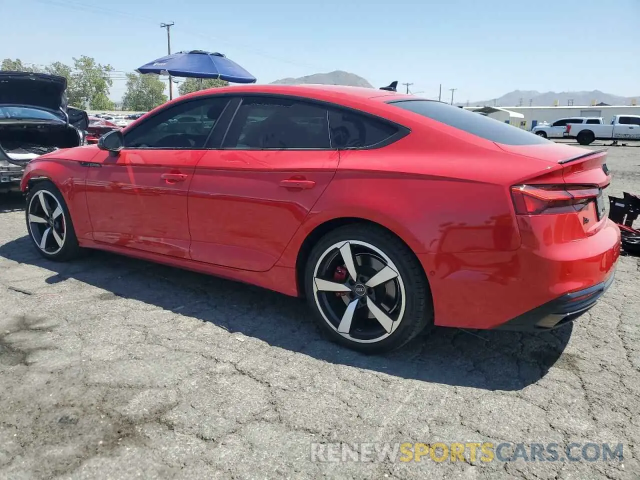 2 Photograph of a damaged car WAUEACF50PA012352 AUDI A5 2023