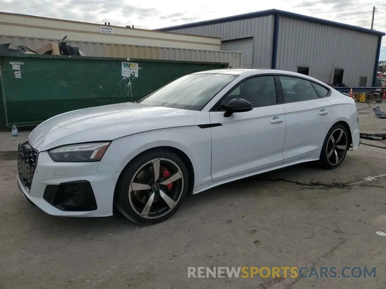 1 Photograph of a damaged car WAUEACF56PA034405 AUDI A5 2023