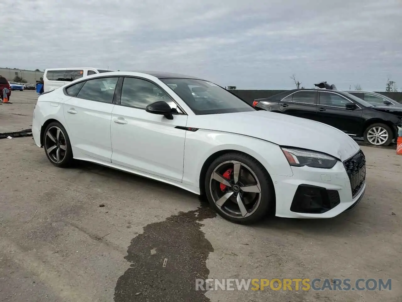 4 Photograph of a damaged car WAUEACF56PA034405 AUDI A5 2023