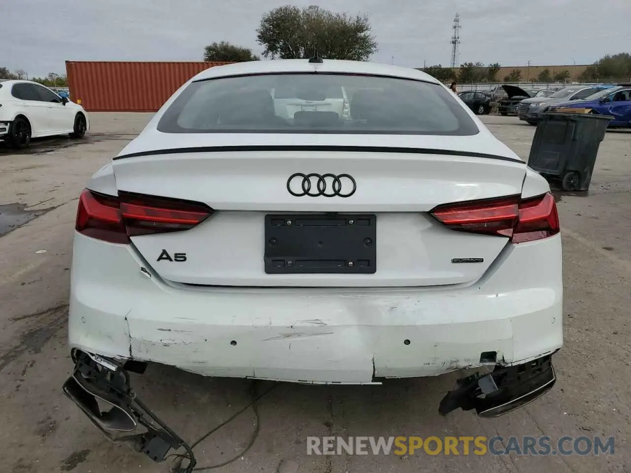 6 Photograph of a damaged car WAUEACF56PA034405 AUDI A5 2023