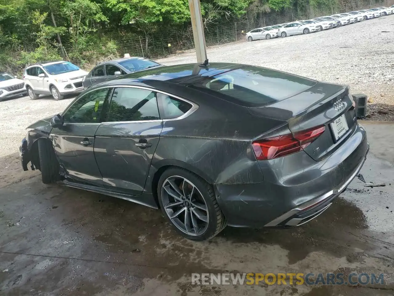 2 Photograph of a damaged car WAUEACF57PA047874 AUDI A5 2023