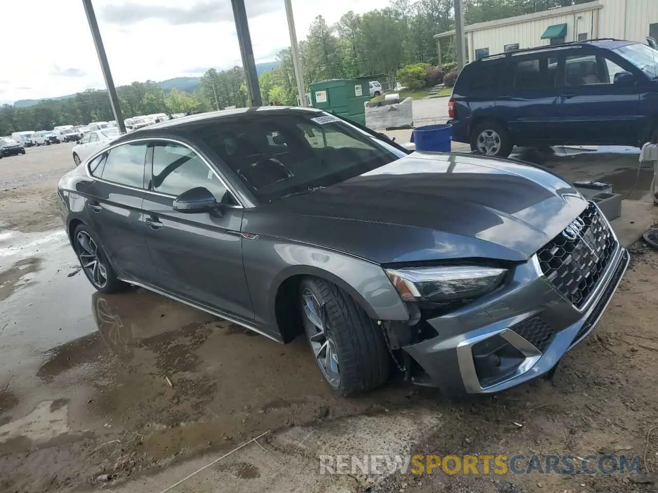 4 Photograph of a damaged car WAUEACF57PA047874 AUDI A5 2023