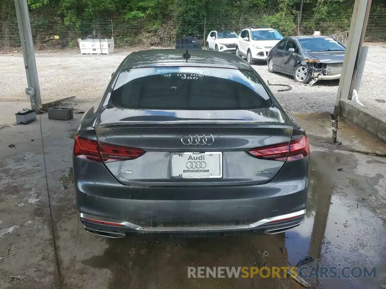 6 Photograph of a damaged car WAUEACF57PA047874 AUDI A5 2023
