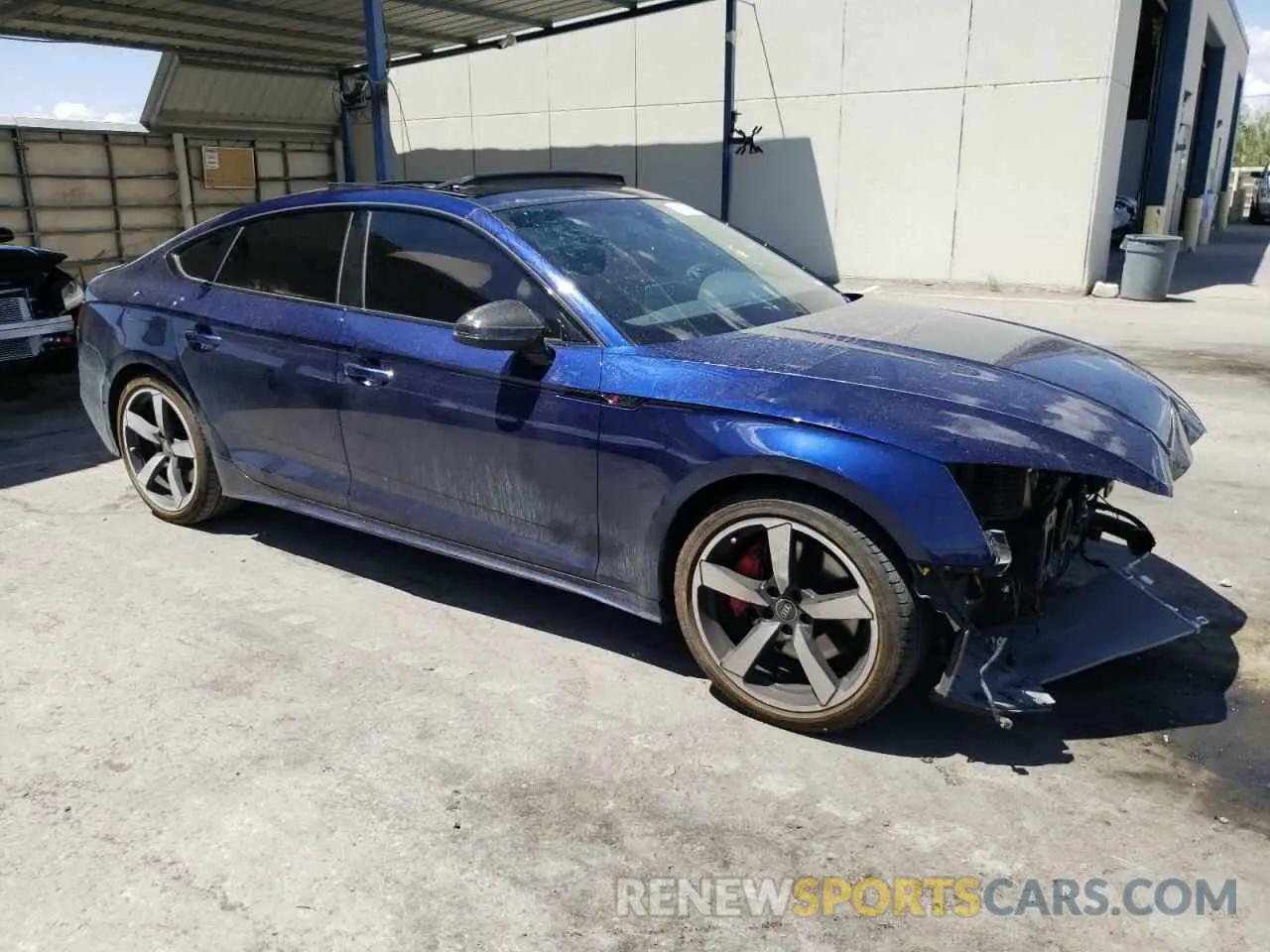 4 Photograph of a damaged car WAUEADF54PA035851 AUDI A5 2023