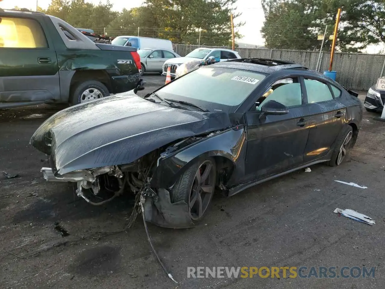 1 Photograph of a damaged car WAUFACF50PA047591 AUDI A5 2023