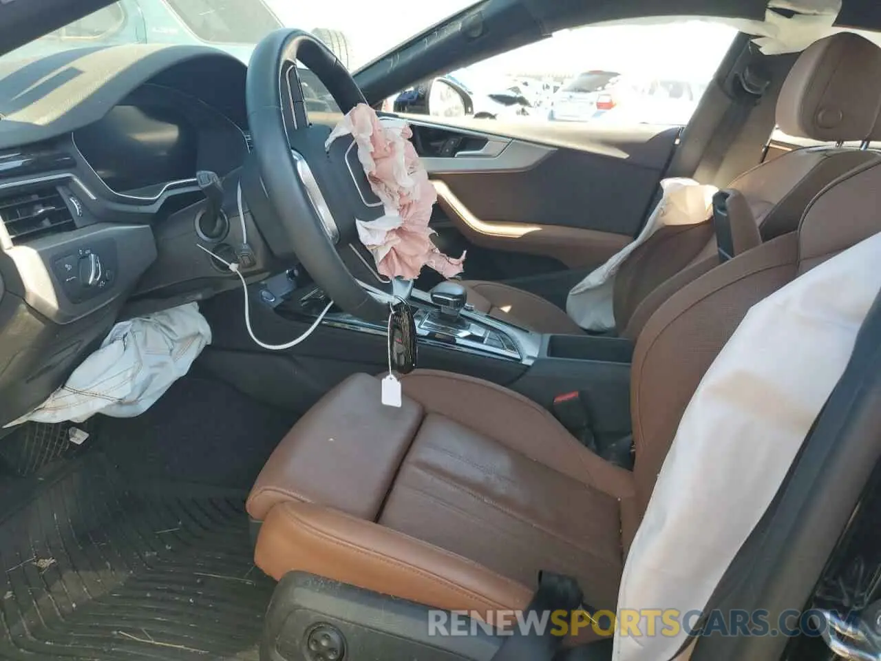 7 Photograph of a damaged car WAUFACF50PA047591 AUDI A5 2023
