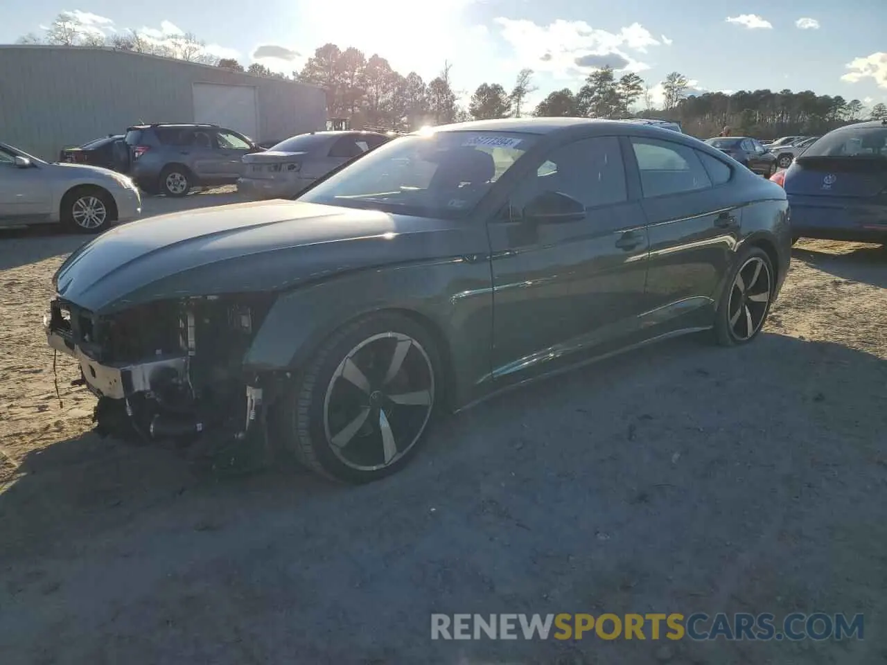 1 Photograph of a damaged car WAUFACF51PA043727 AUDI A5 2023