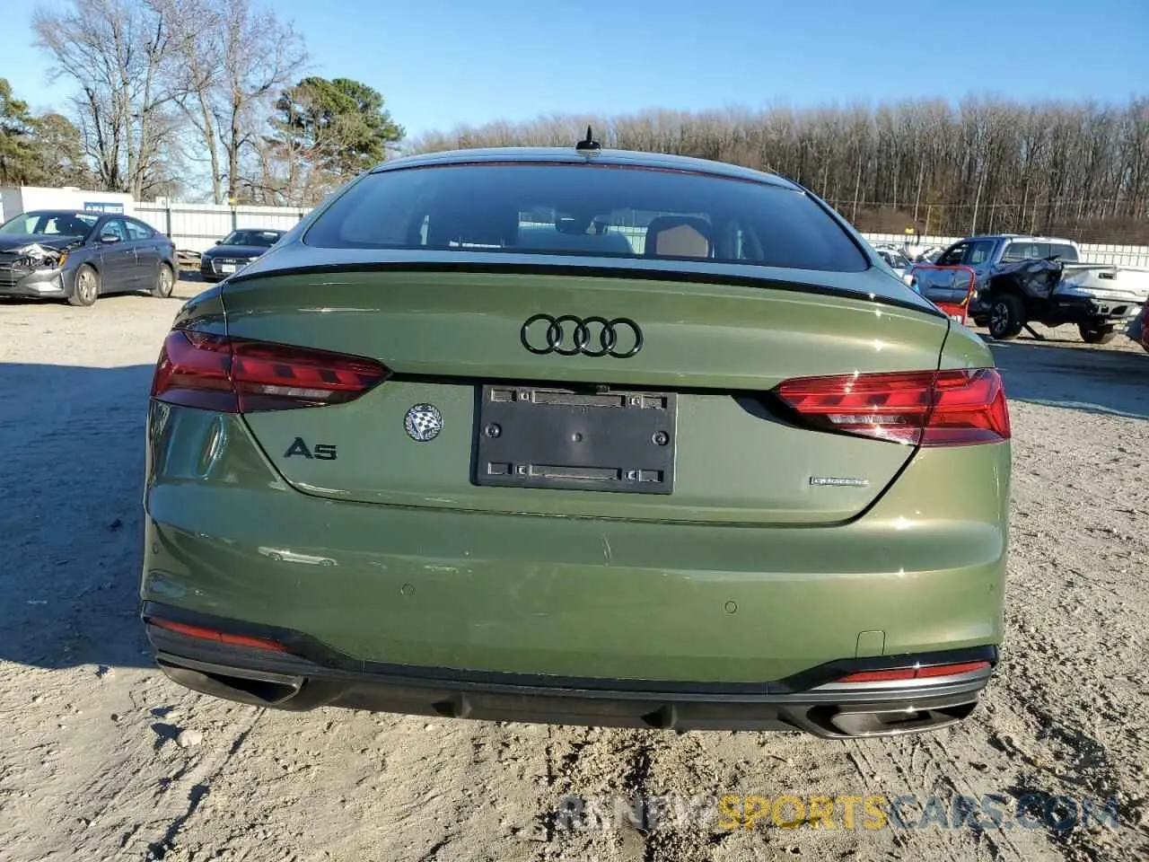 6 Photograph of a damaged car WAUFACF51PA043727 AUDI A5 2023