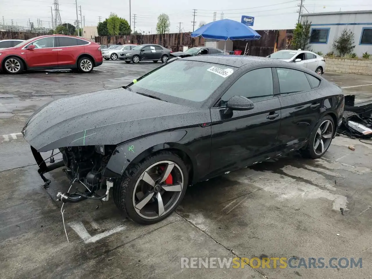 1 Photograph of a damaged car WAUFACF51PA066103 AUDI A5 2023