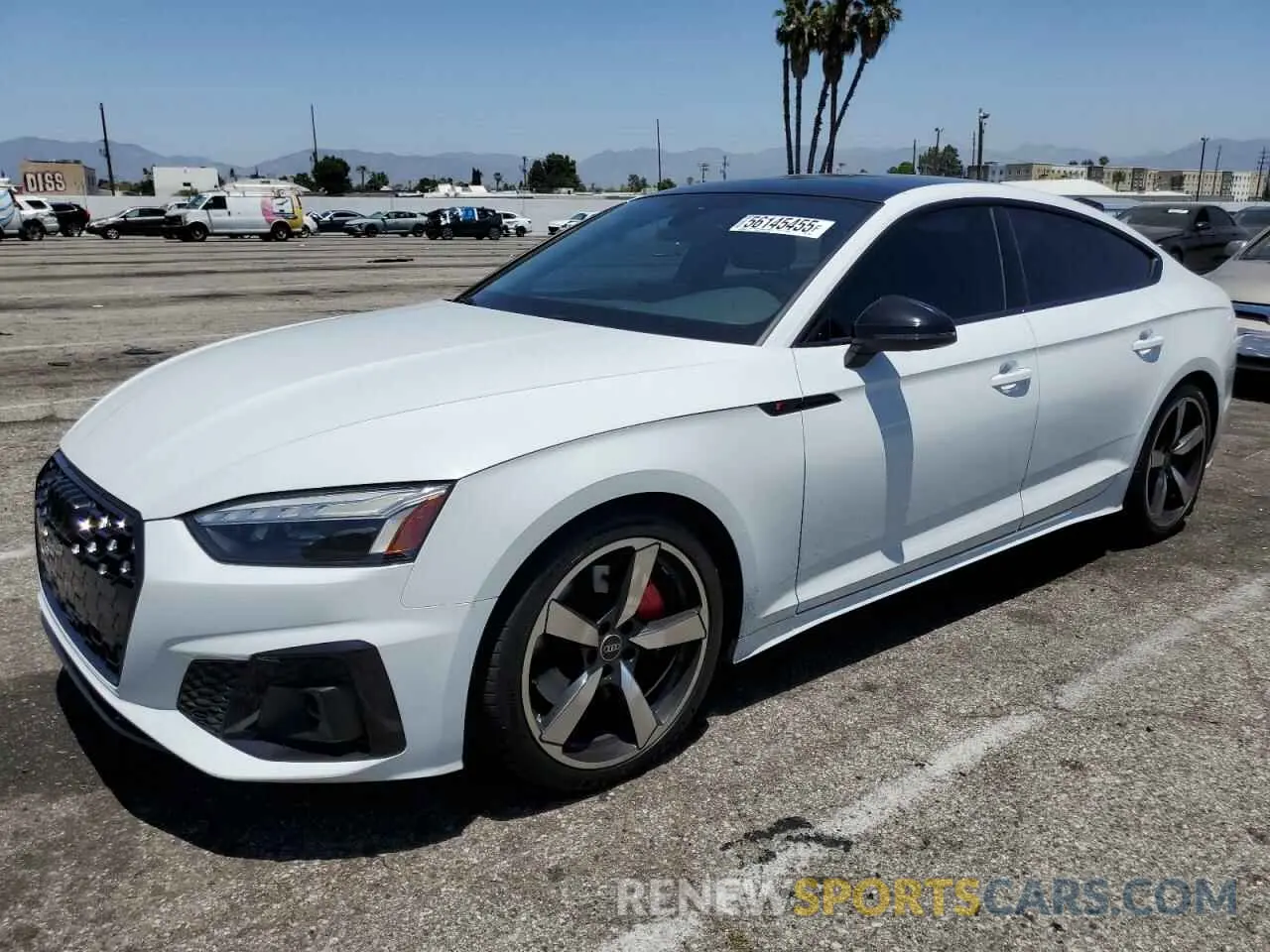 1 Photograph of a damaged car WAUFACF53PA023382 AUDI A5 2023