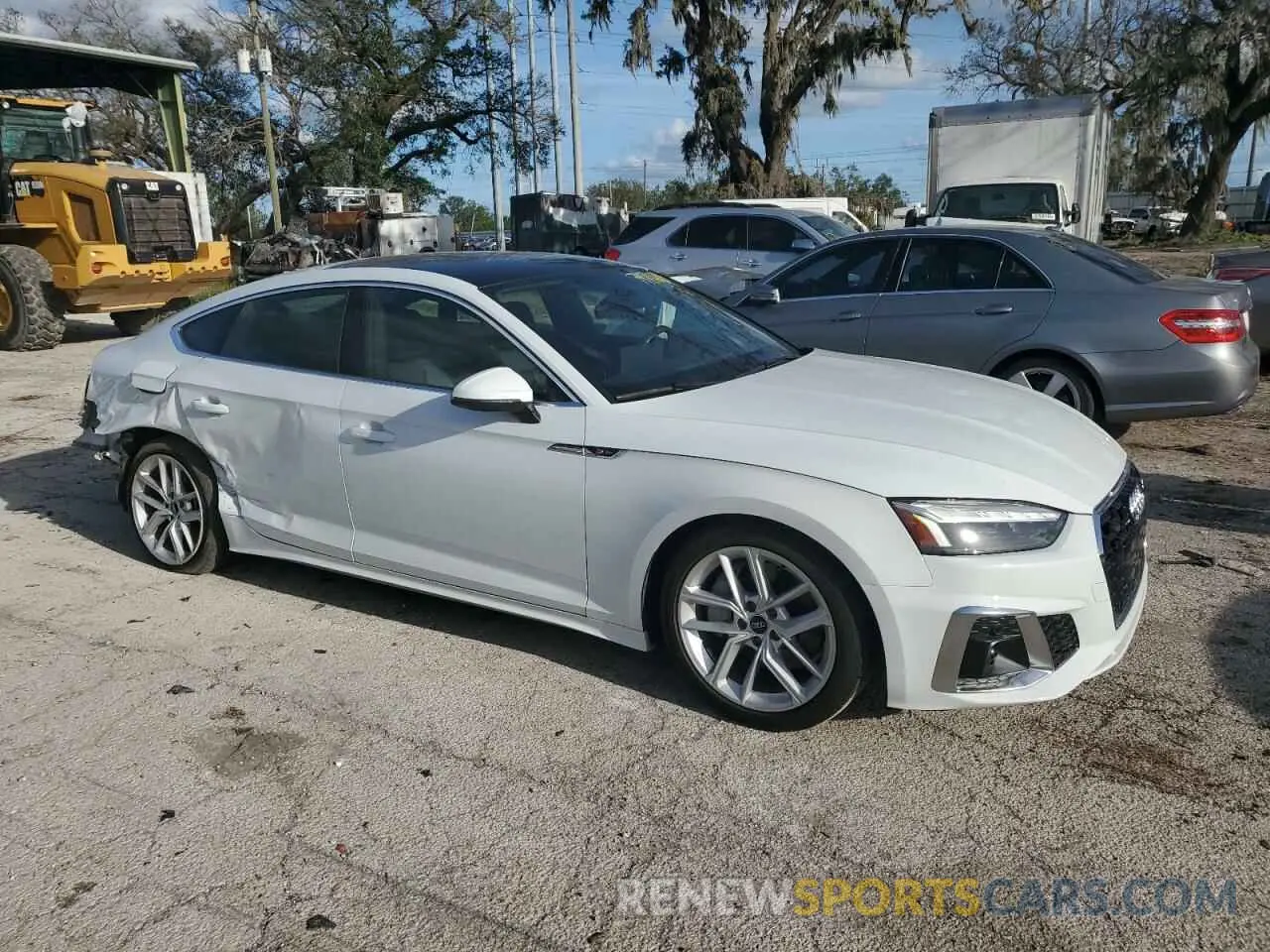 4 Photograph of a damaged car WAUFACF54PA049943 AUDI A5 2023
