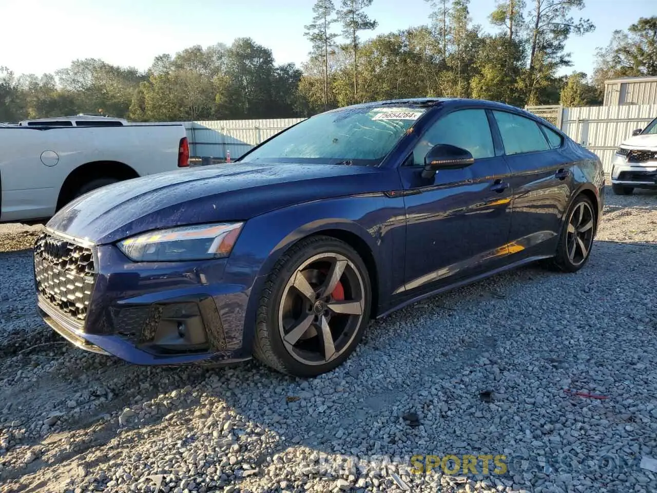 1 Photograph of a damaged car WAUFACF55PA050860 AUDI A5 2023
