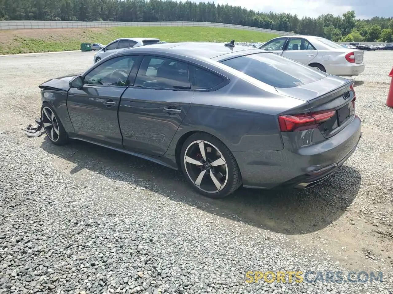 2 Photograph of a damaged car WAUFACF55PA055301 AUDI A5 2023