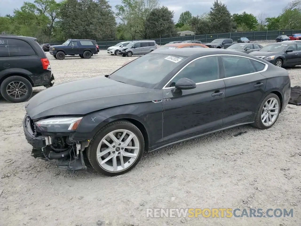 1 Photograph of a damaged car WAUFACF56PA040015 AUDI A5 2023