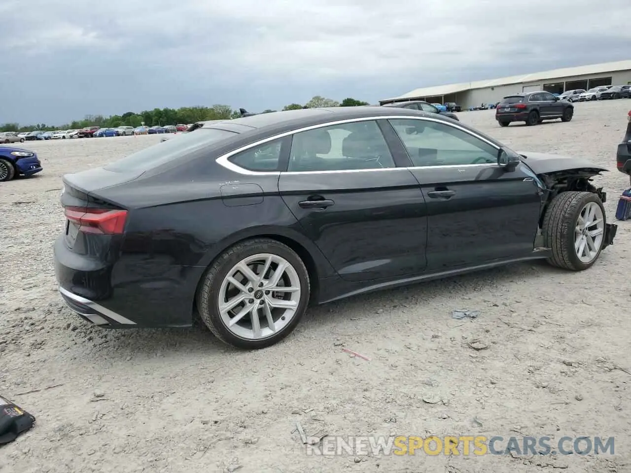 3 Photograph of a damaged car WAUFACF56PA040015 AUDI A5 2023