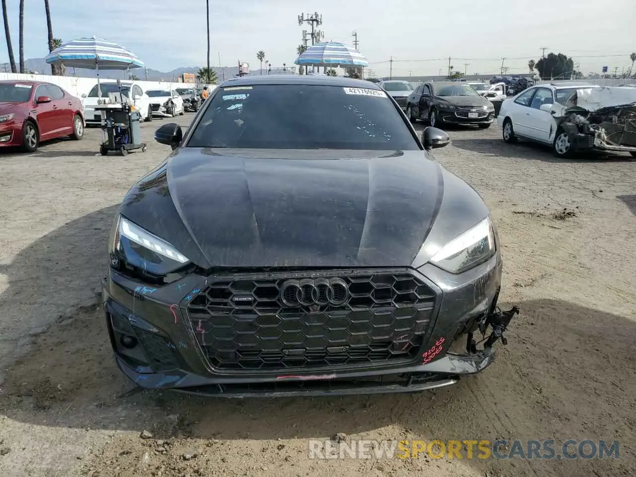5 Photograph of a damaged car WAUFACF56PA061138 AUDI A5 2023