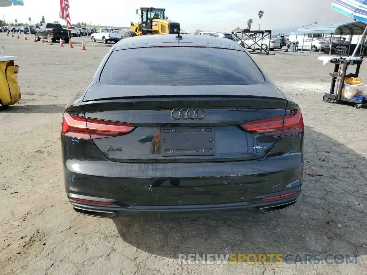 6 Photograph of a damaged car WAUFACF56PA061138 AUDI A5 2023