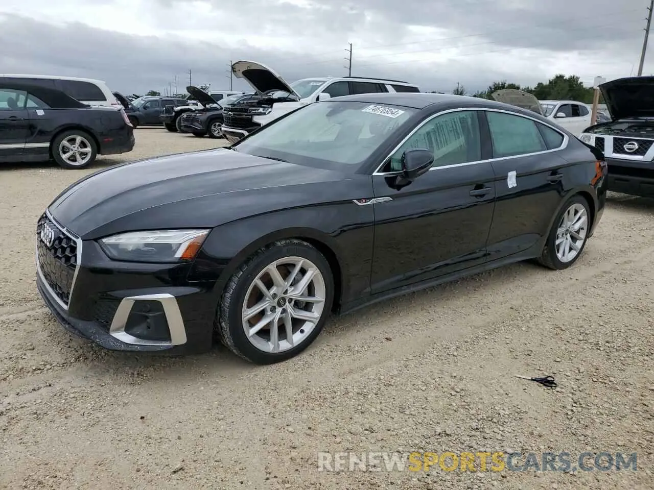 1 Photograph of a damaged car WAUFACF57PA024860 AUDI A5 2023
