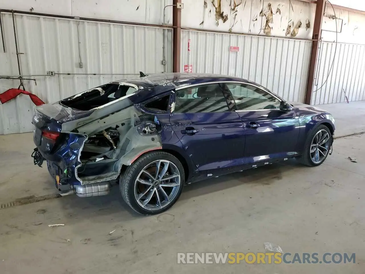 3 Photograph of a damaged car WAUFACF58PA029856 AUDI A5 2023
